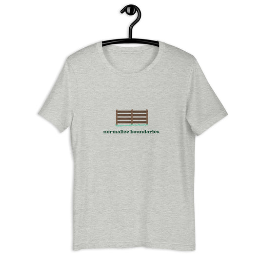 Normalize Boundaries - Unisex t-shirt - Impisi + Moon Co.