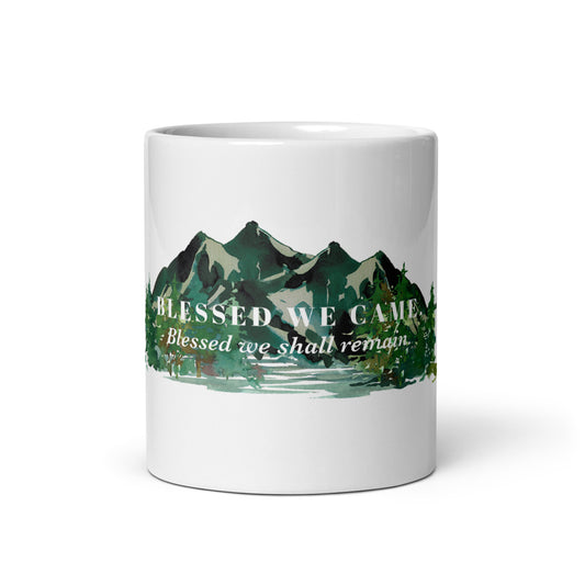 White glossy mug - Impisi + Moon Co.